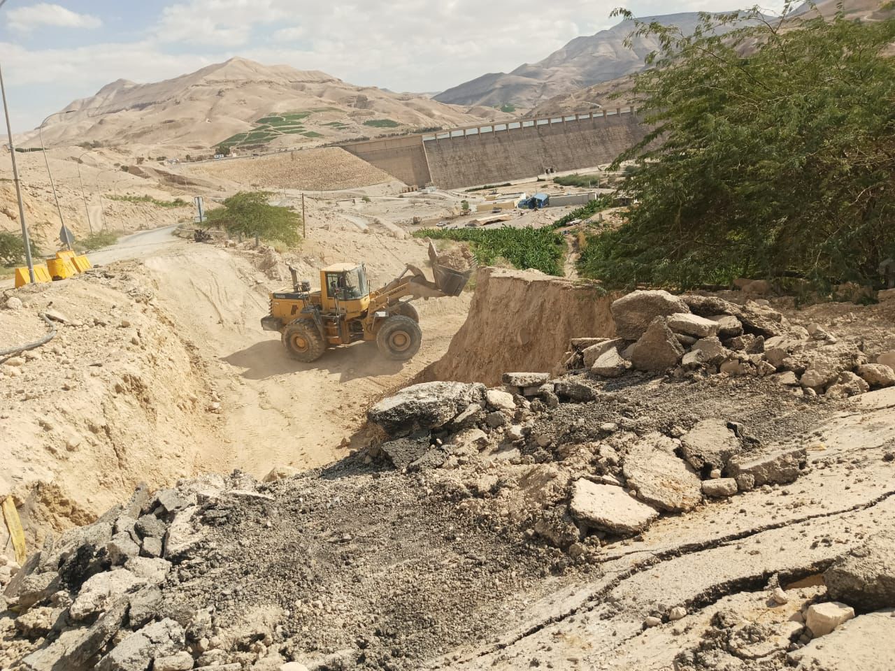  إغلاق طريق الموجب اعتبارا من السبت المقبل ولمدة 3 أسابيع