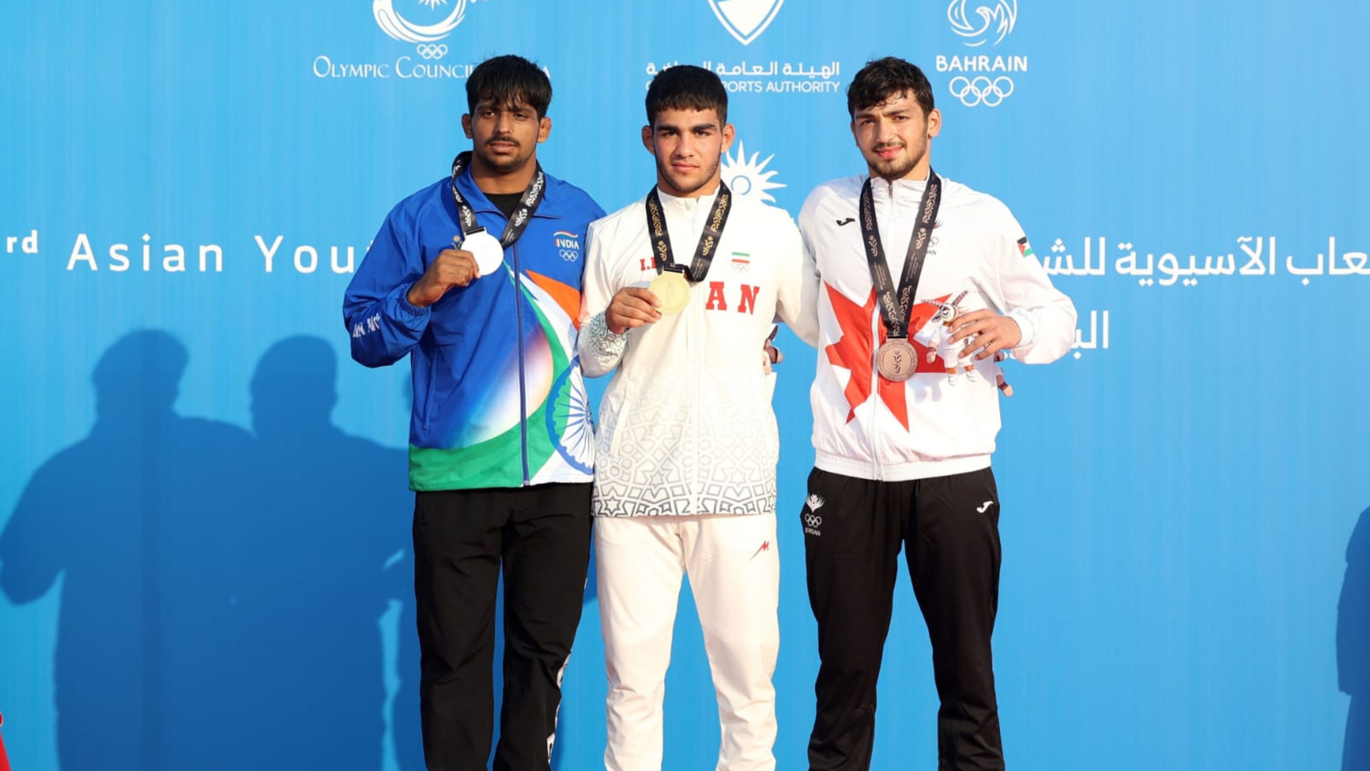  لاعب منتخب المصارعة ناغوج يحرز ميدالية برونزية بدورة الألعاب الآسيوية 