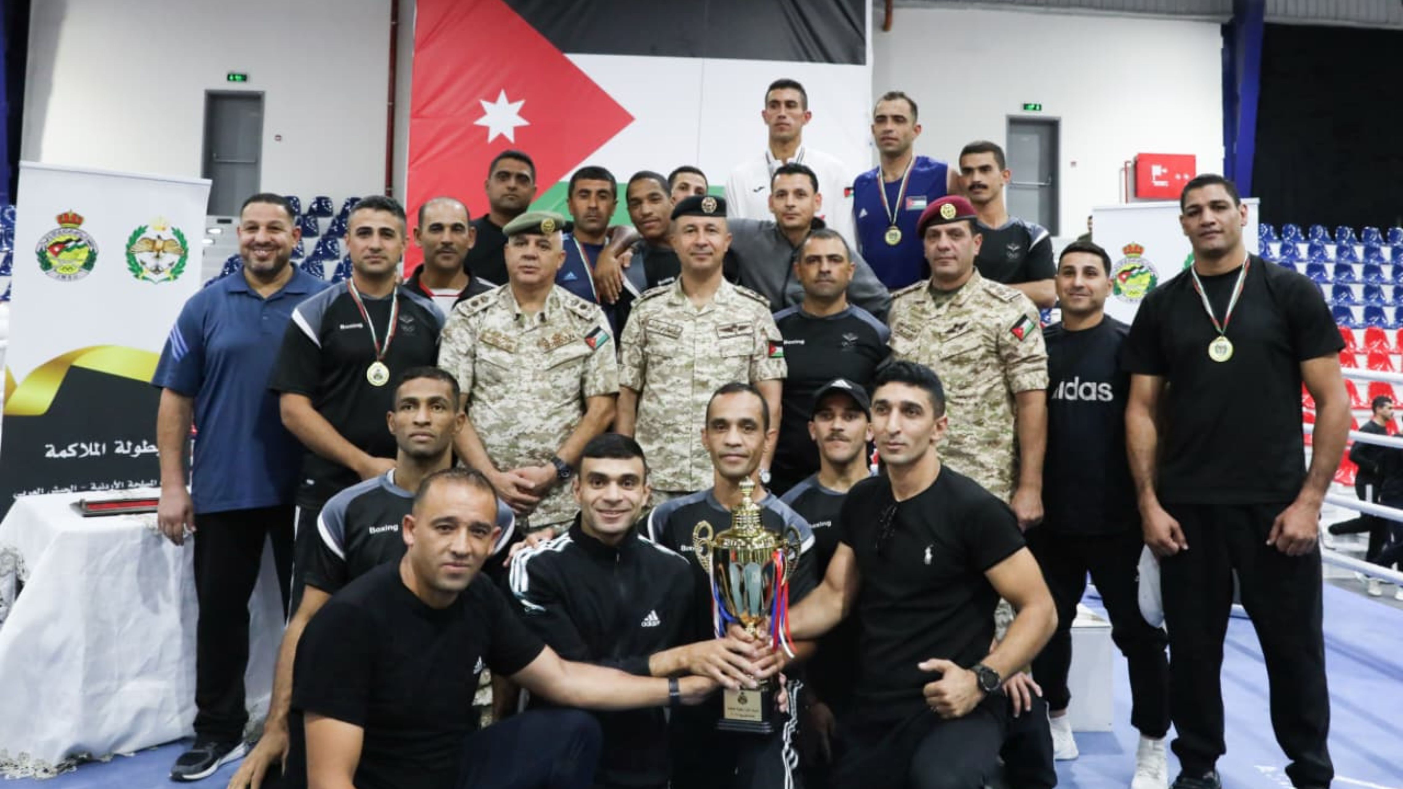  اختتام بطولة القوات المسلحة للملاكمة في الاتحاد الرياضي العسكري