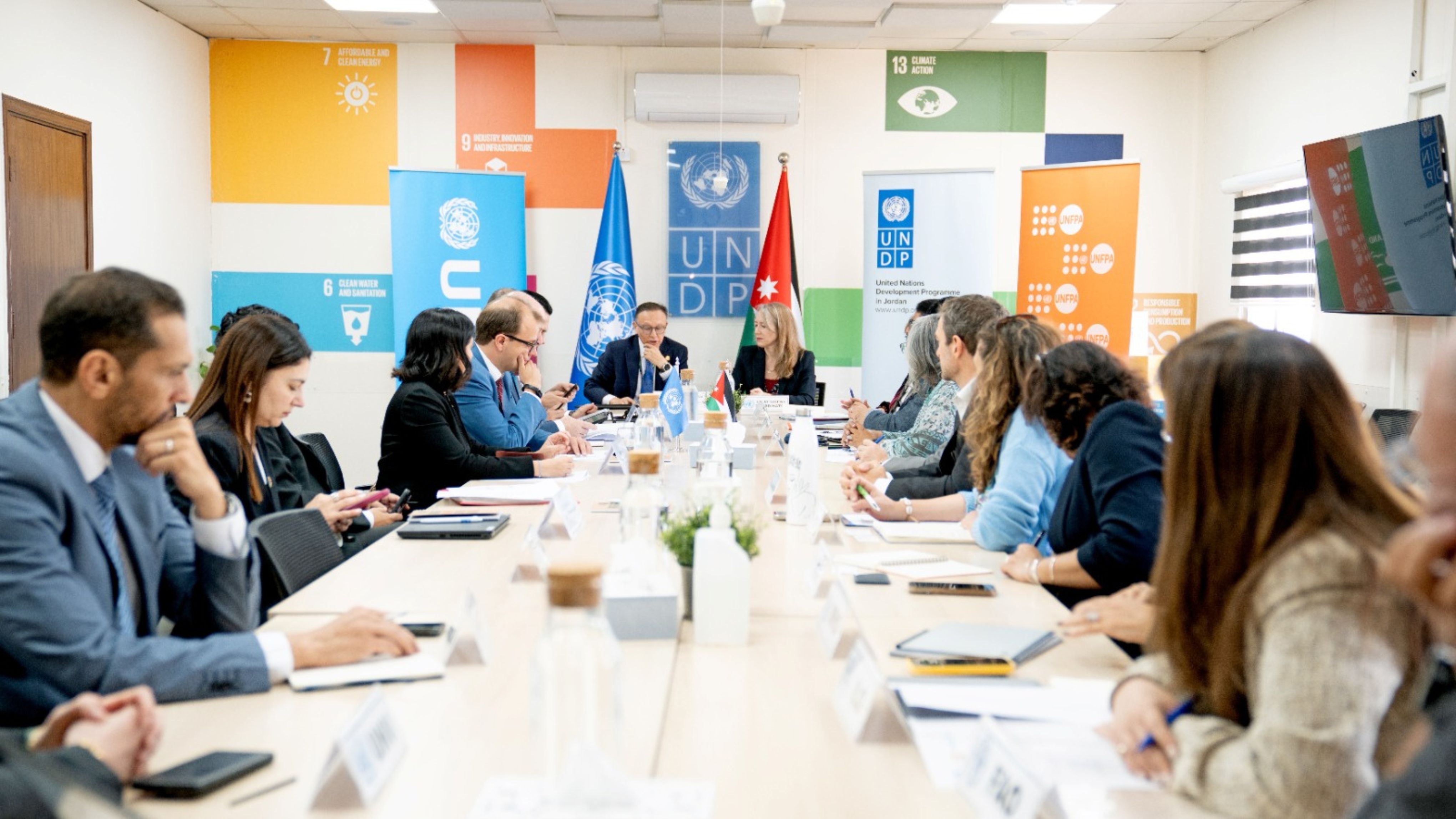 وفد أممي يختتم زيارته إلى الأردن 