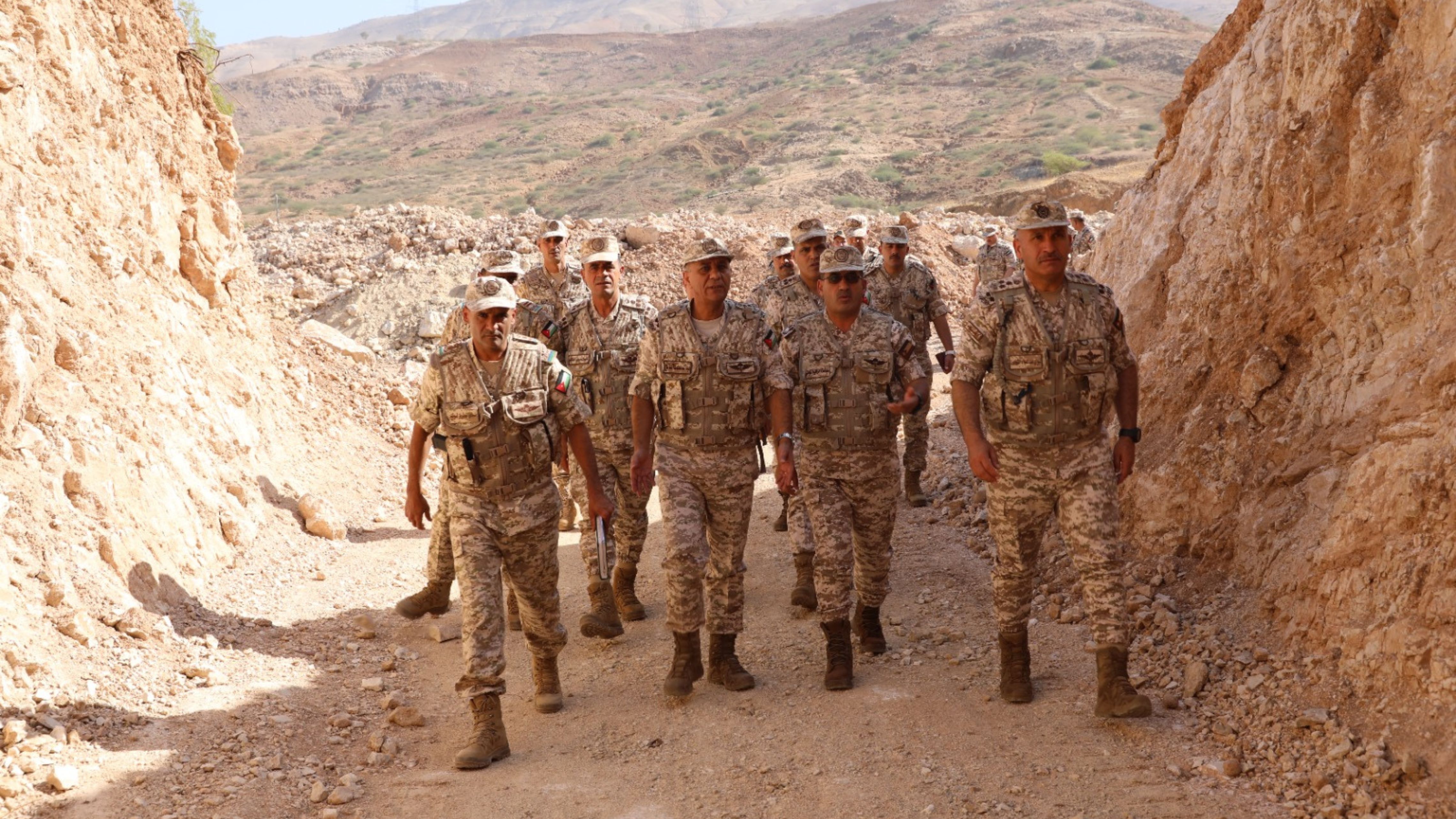  الكتيبة الهاشمية الآلية 10 تنفذ التمرين التعبوي &quot;السهم القاتل&quot;