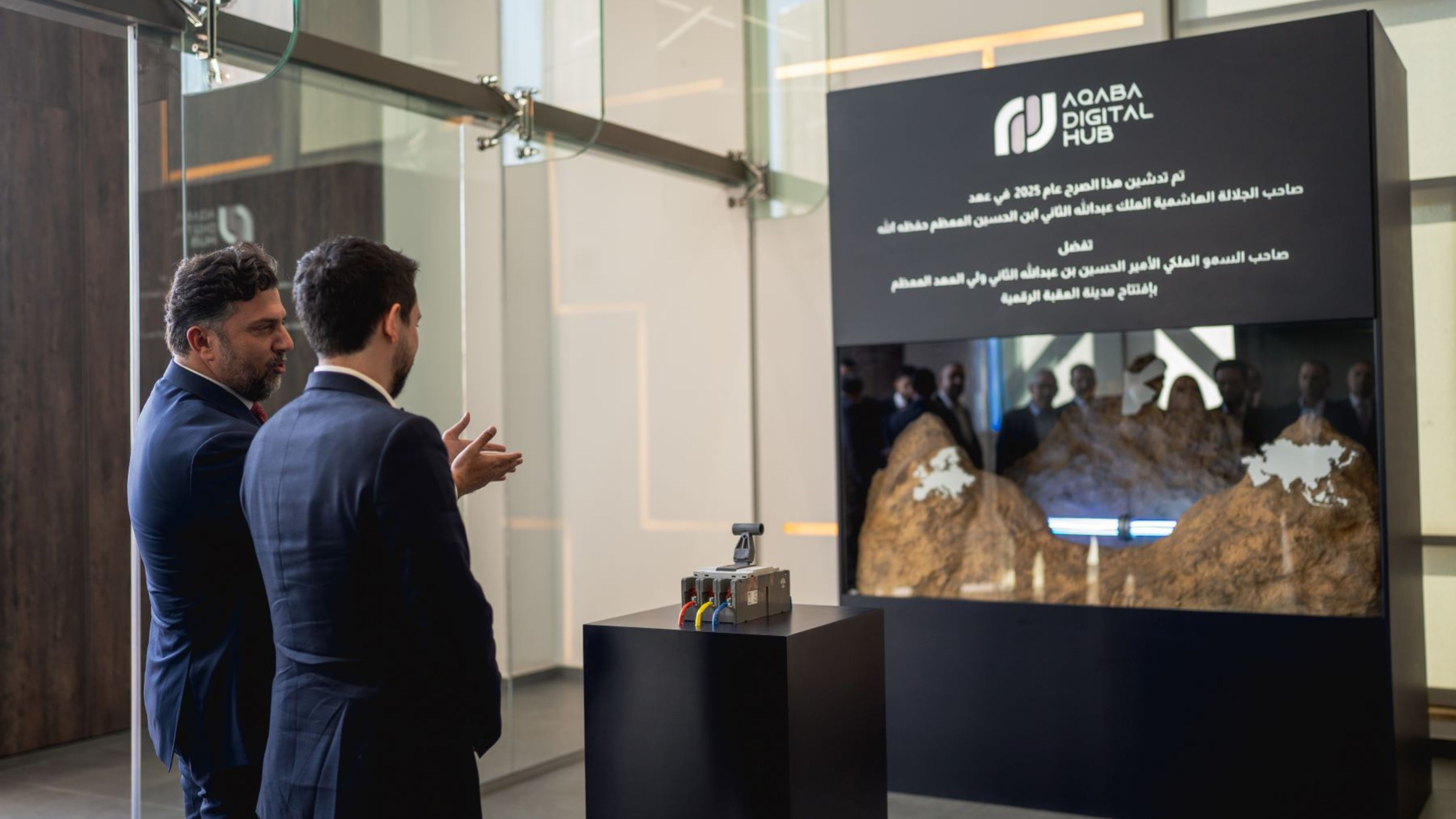  ولي العهد يفتتح مدينة العقبة الرقمية كأول مشروع رقمي متكامل في الأردن