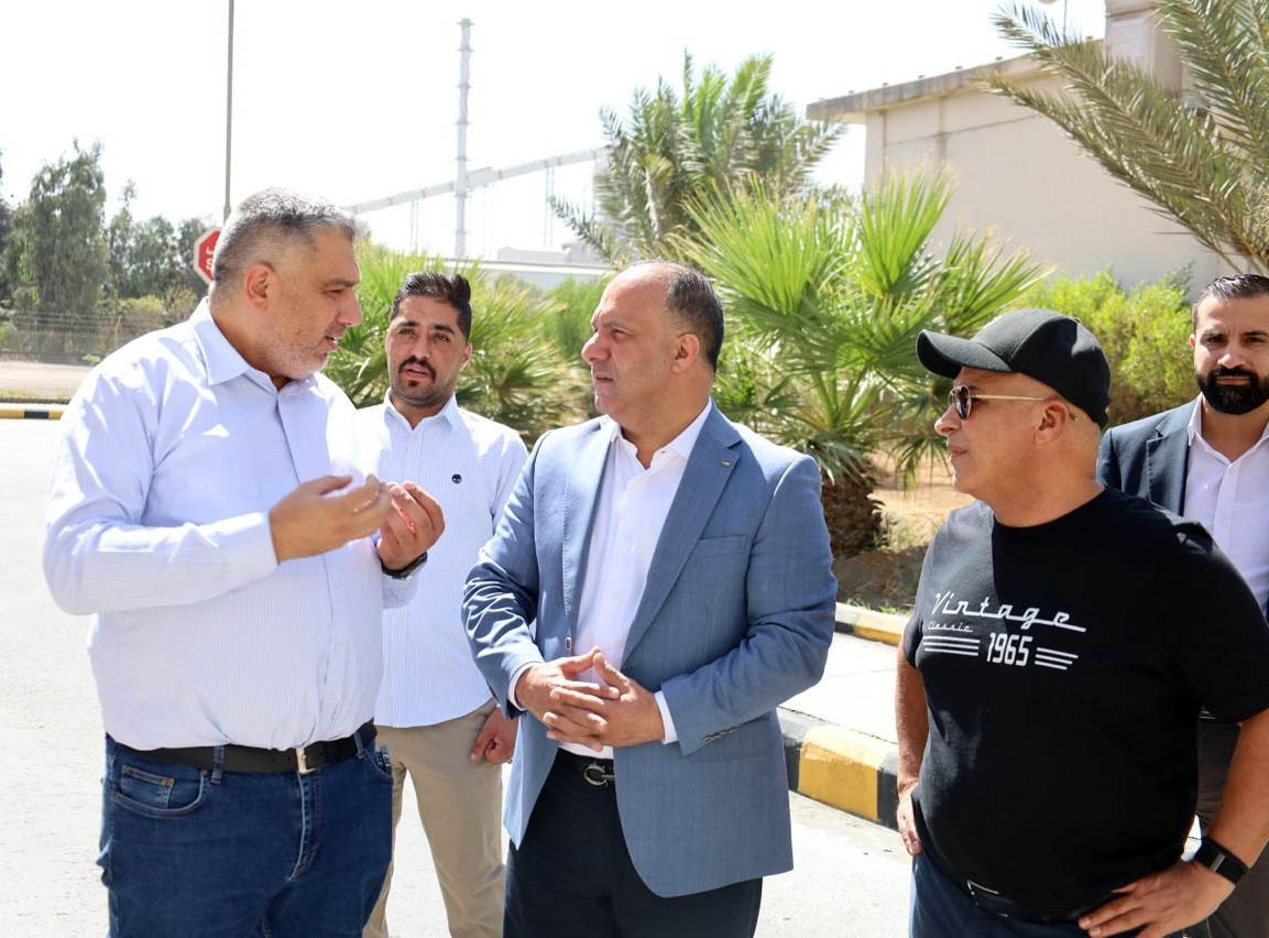  &quot;تنظيم الطاقة&quot; تطلع على سير العمل في مجمع المناصير الصناعي 