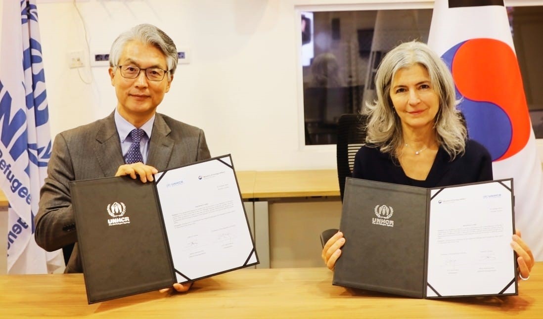  المفوضية السامية لشؤون اللاجئين ترحب بدعم كوريا للاجئين السوريين في الأردن